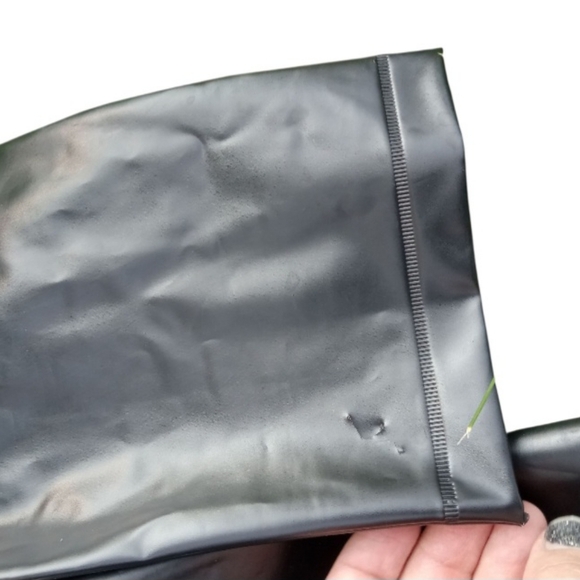 Vintage 1984 Transformers Black Hooded Raincoat Children's Size 7 Soundwave OBO - Picture 9 of 16